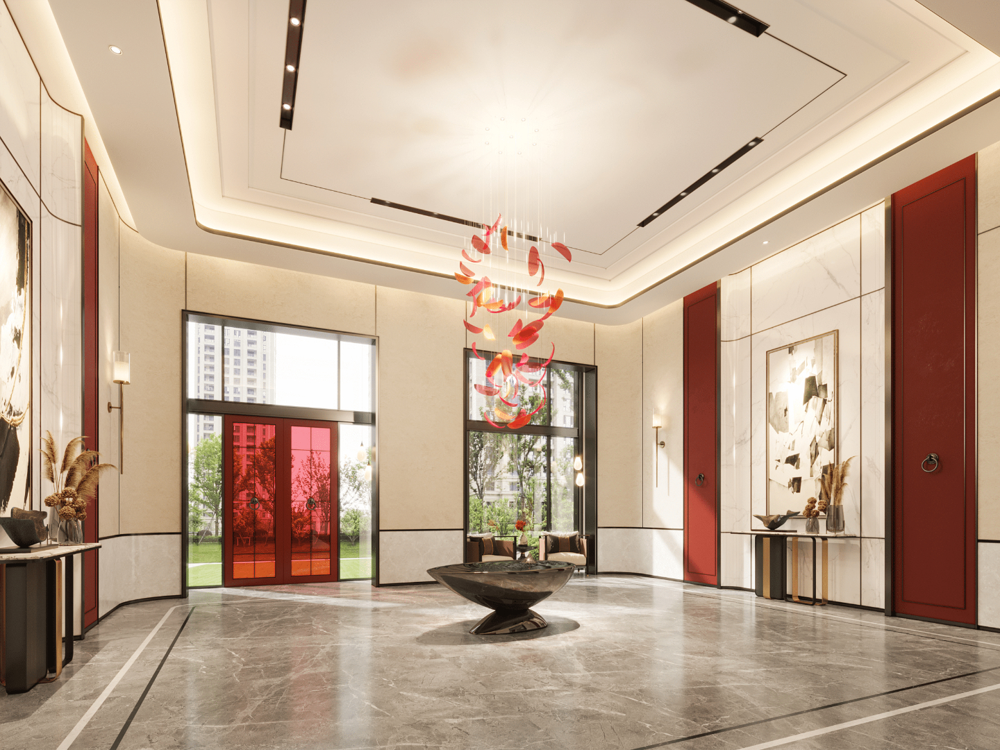 天成国际F、C区