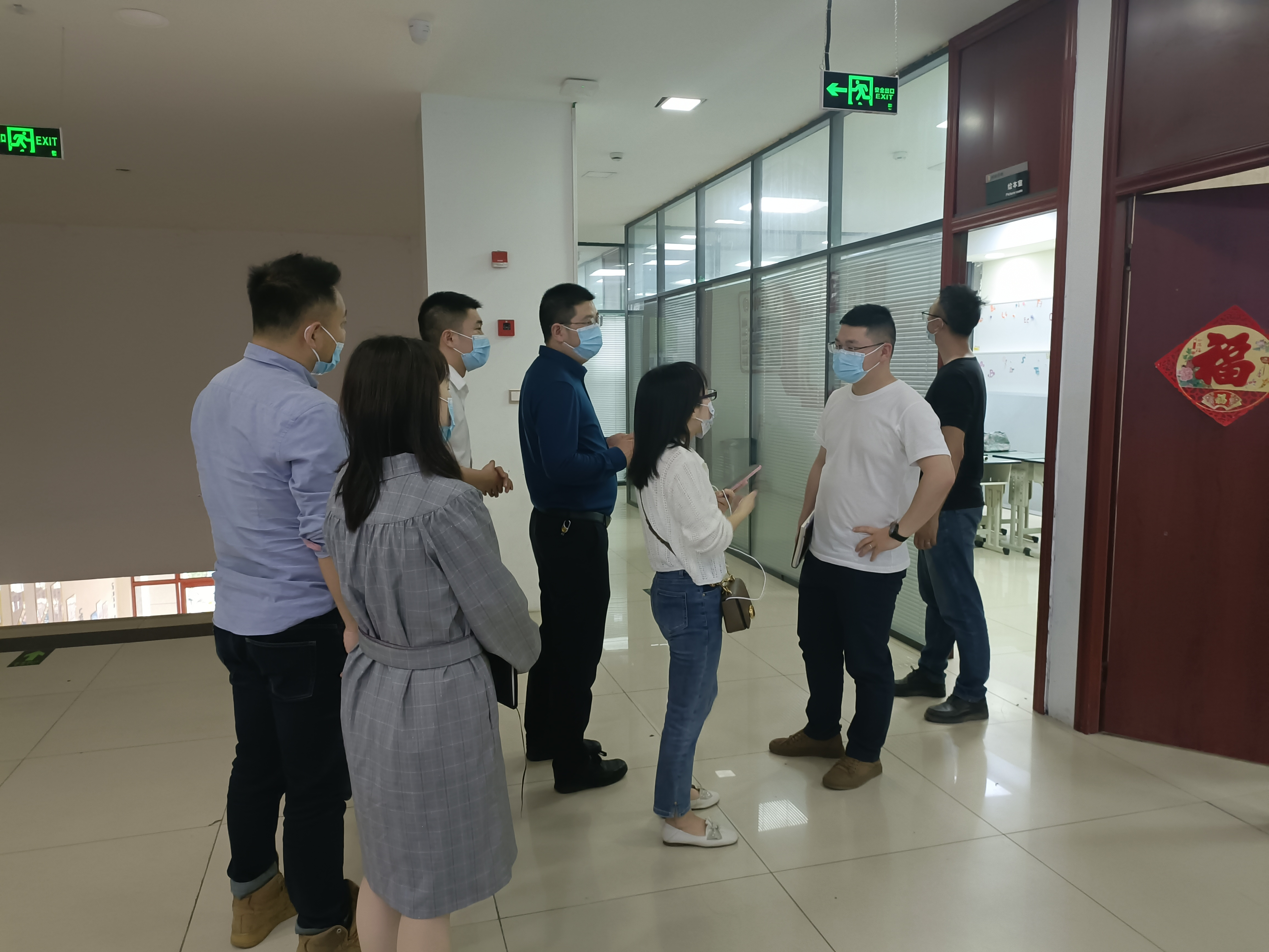 热烈欢迎中建三局成都分公司考察团莅临指导工作